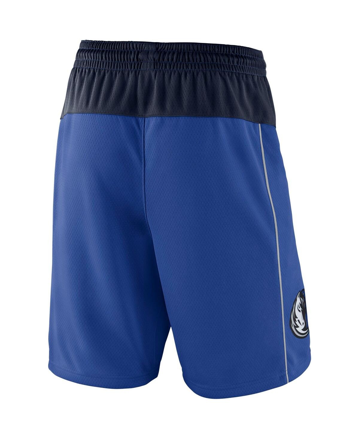 Shop Nike Men's  Blue 2019/20 Dallas Mavericks Icon Edition Swingman Shorts