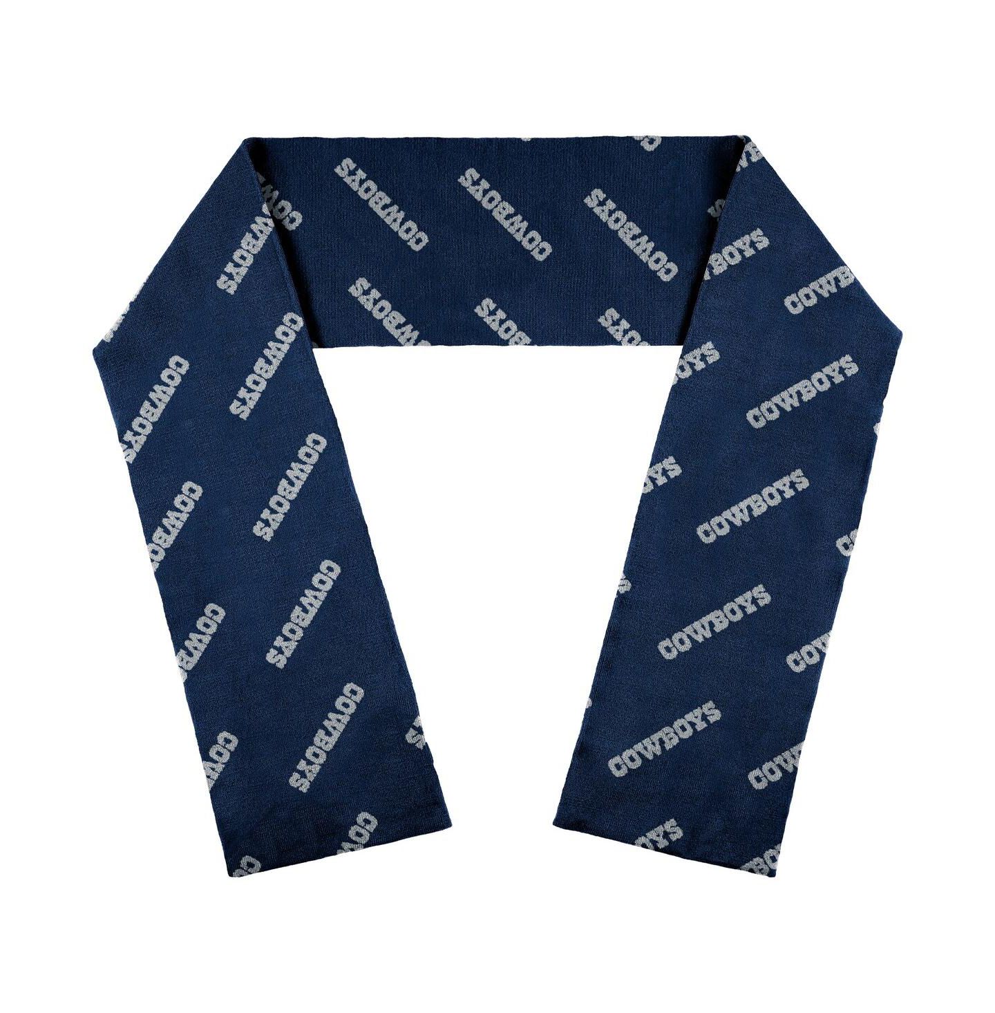Женский шарф Fanatics Wear by Erin Andrews Dallas Cowboys Team Wordmark — фото 1