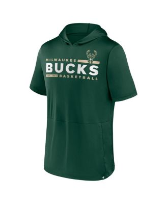 Men's Hunter Green Milwaukee Bucks Possession Hoodie T-shirt
