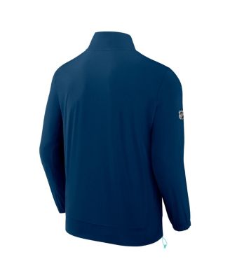 Men's Deep Sea Blue Seattle Kraken Authentic Pro Rink Full-Zip Jacket