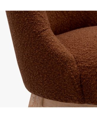 26" Upholstered Swivel Counter Height Bar Stools (Set of 2)