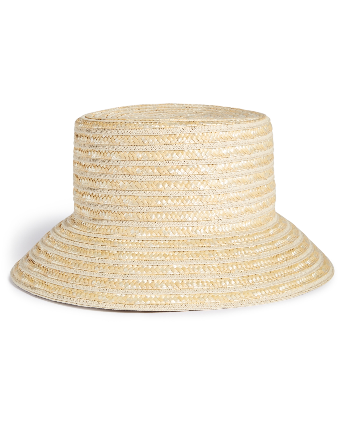 Macy's Flower Show Kid's Straw Braid Downbrim Hat, Created For  In Natural