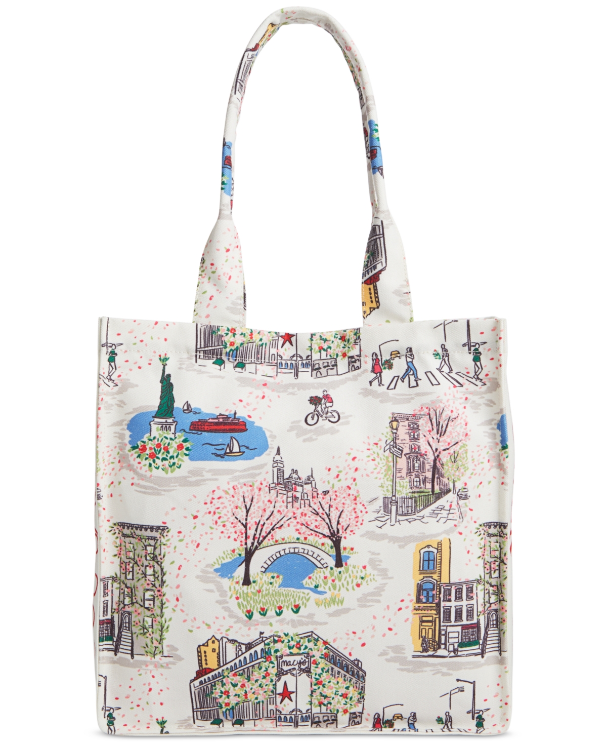 Macy's Flower Show Casual Tote, Created For  In Nyc Scenic
