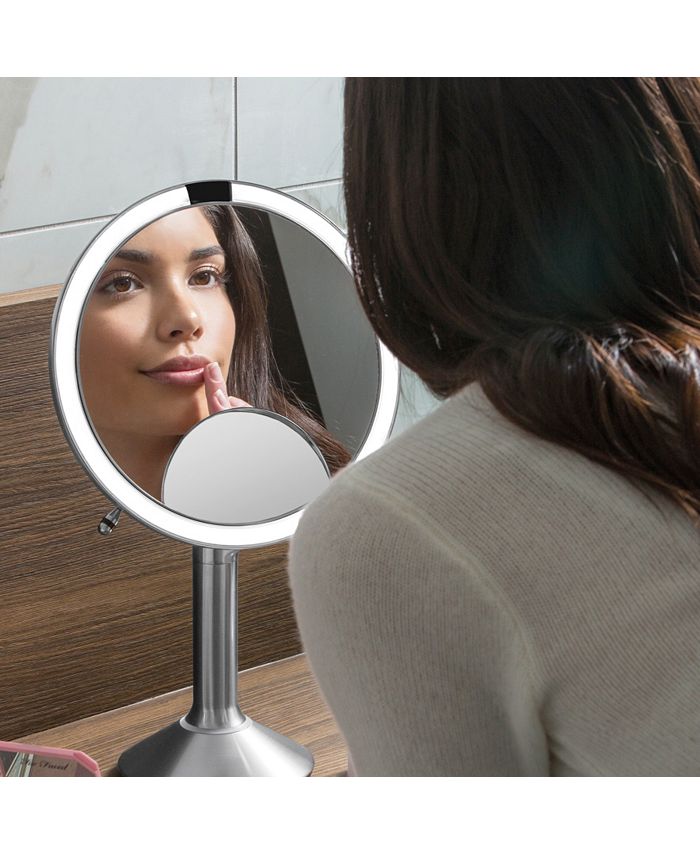 simplehuman 8" Trio Lighted Sensor Makeup Mirror Macy's
