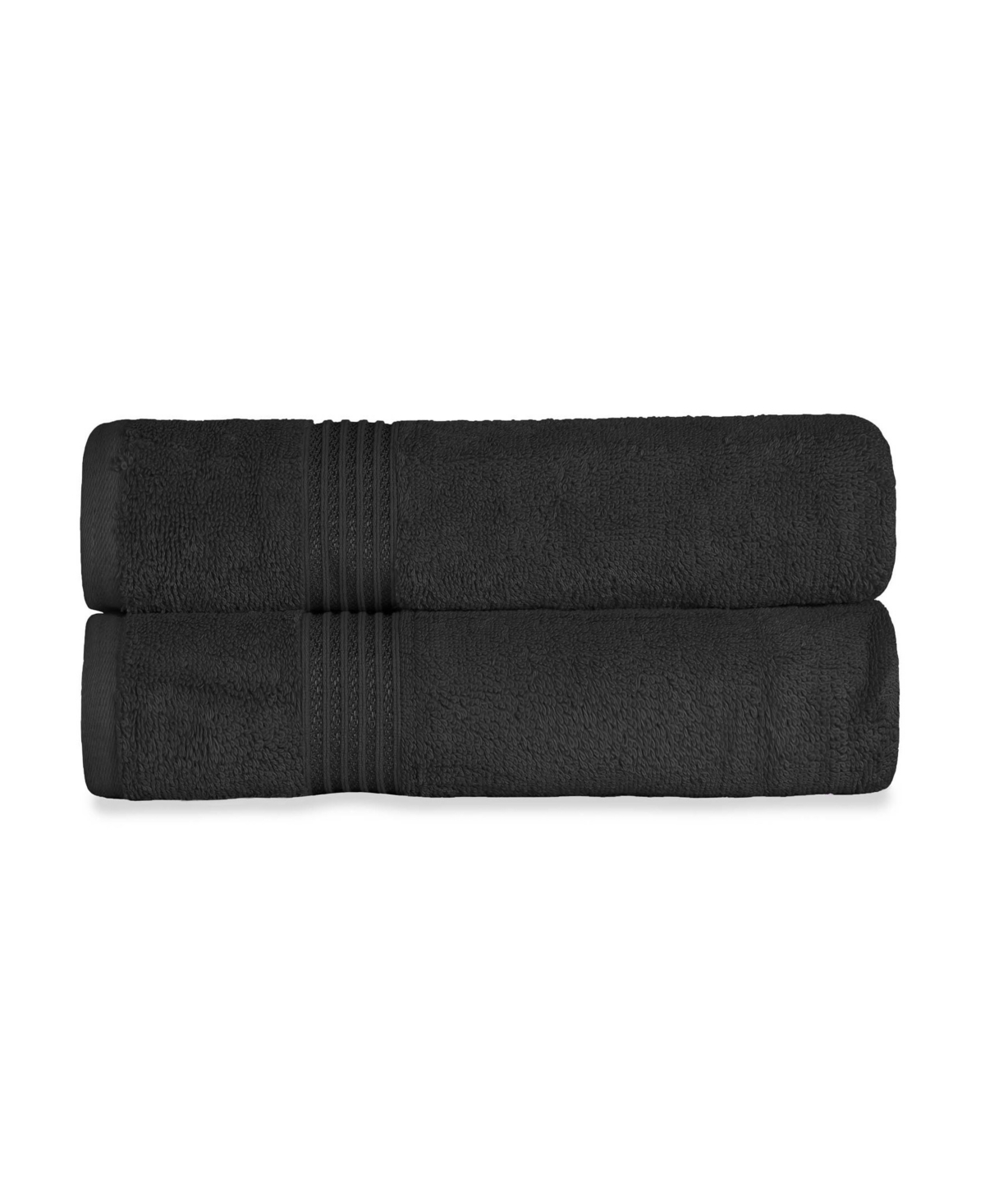 Superior Solid Quick Drying 100% Egyptian Cotton 2-Pc Bath Sheet Set