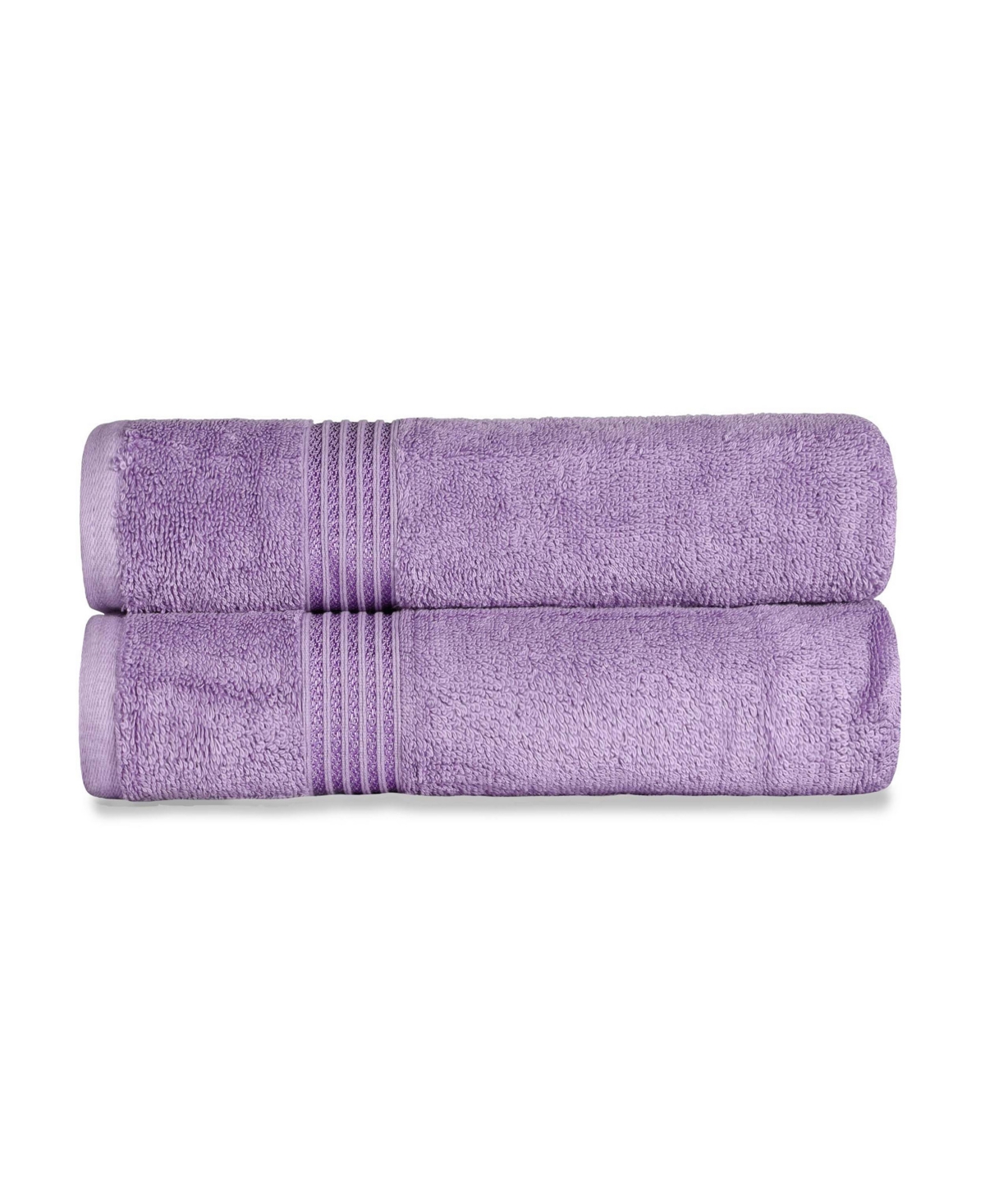 Superior Solid Quick Drying Absorbent 2 Piece Egyptian Cotton Towel