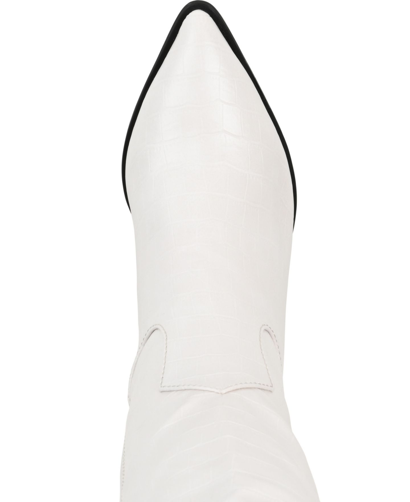 Женские ботинки Journee Collection Therese Block Heel Knee High Dress Boots, Regular, Wide Calf, & Extra Wide Calf, цвет: Костяной — фото 4