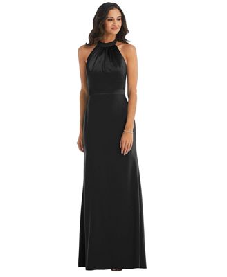 Macy's black tie gowns hotsell