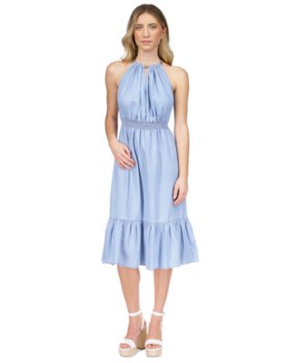 Midi Dress Michael Kors Halter Dress MICHAEL Michael Kors Women's  Chain-Trim Halter Midi Dress Macy's