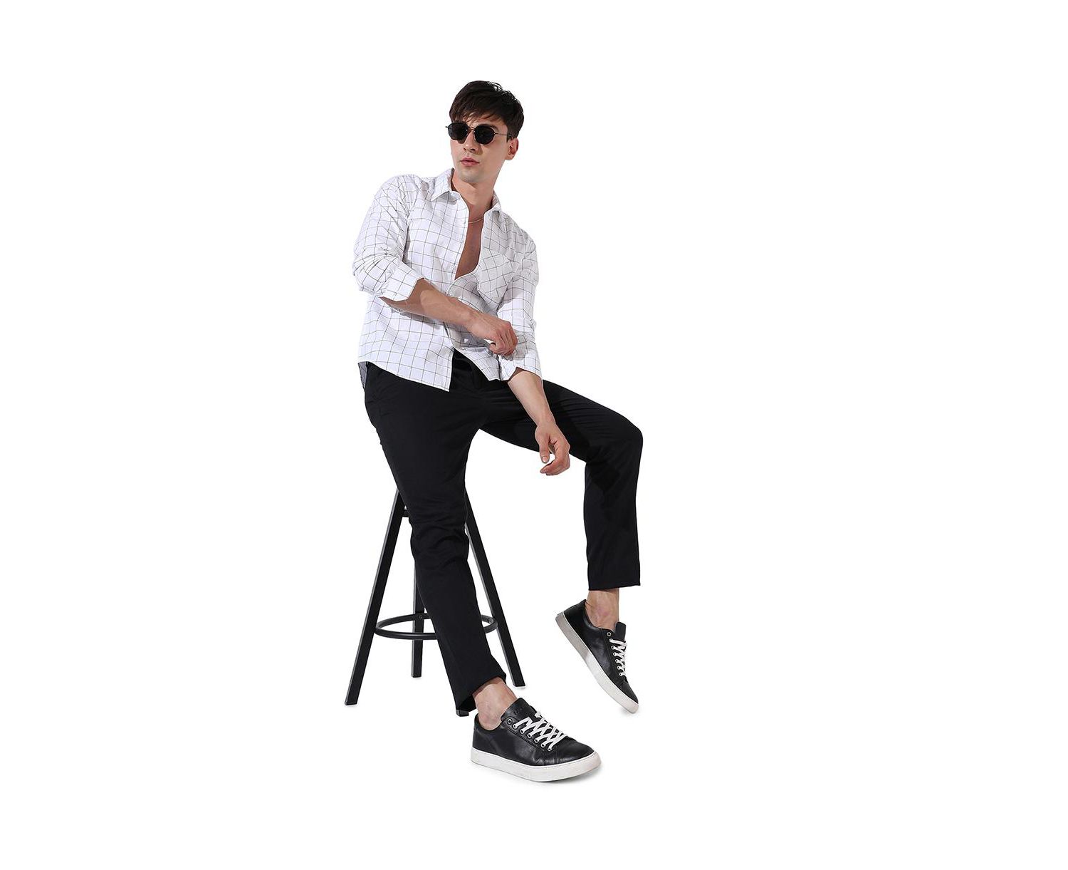 Men's Men Checks Stylish Casual Shirts