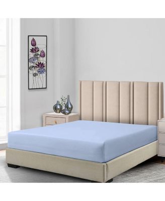 Low Profile Fitted Sheet (7-10 Inches) 100% Cotton Sateen USA, Queen