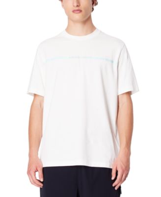 A|X Armani Exchange - Men's Short Sleeve Skinny Stripe Logo T-Shirt