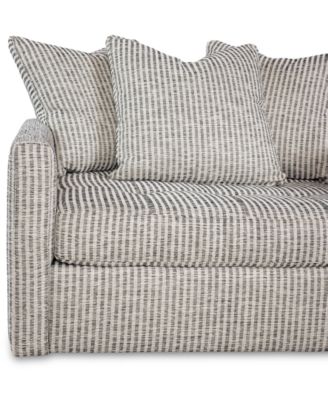 Pherie 51" Fabric Swivel Chair, Created for Macy's