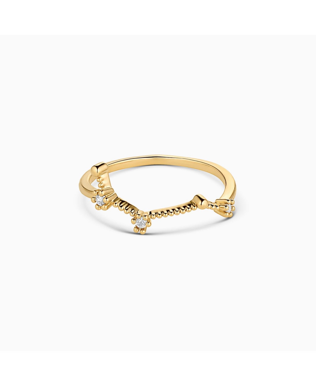 Constellation Zodiac Ring - Aries - Gold - Gold - aries
