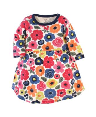 Toddler Girls 2Pk Long Sleeve Natural Dresses