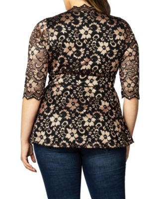 Plus Size Luxe Lace Top