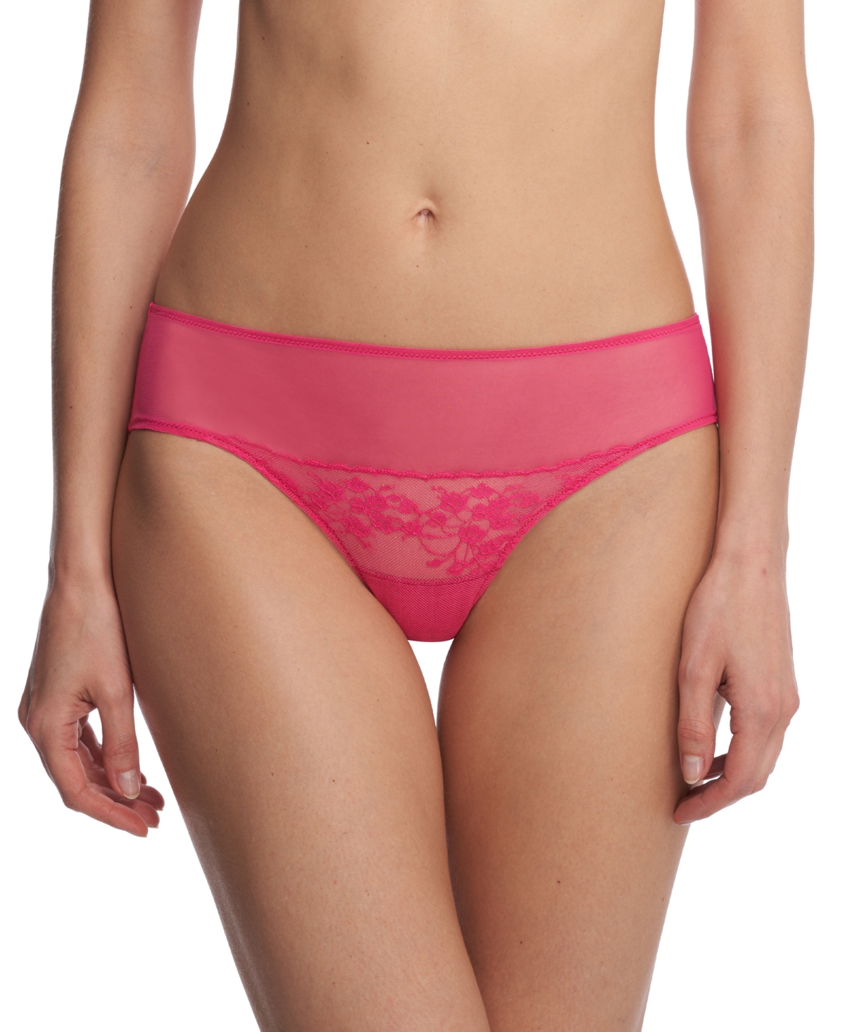 Shop Natori Women's Cherry Blossom Girl Brief Underwear 776191 In Bright Blush