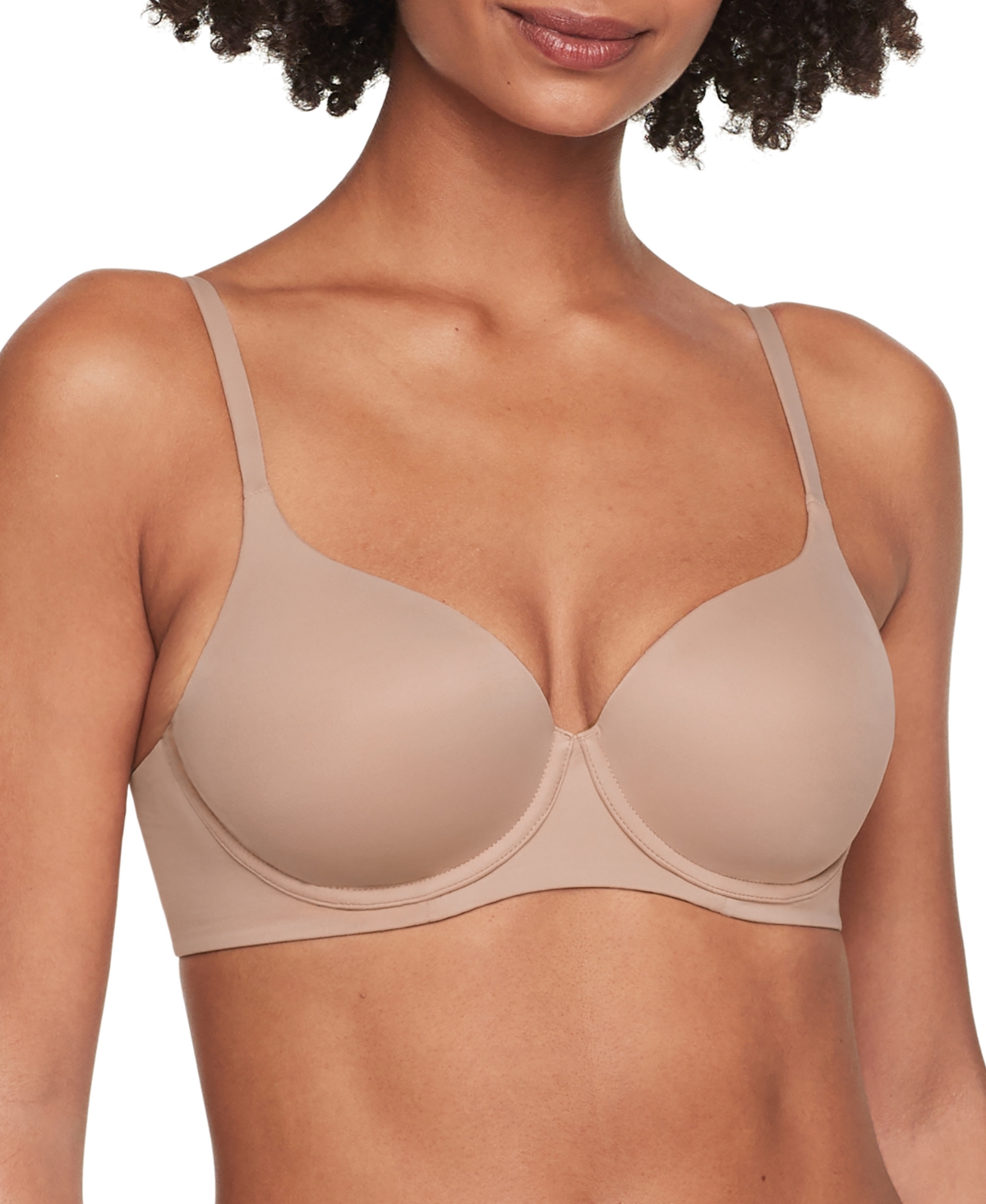 Women's Cloud 9 Easy Size Underwire T-Shirt Bra RA1051A - Blush
