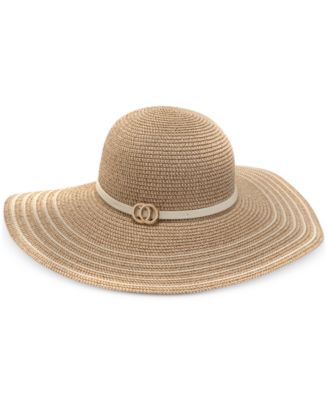 I.N.C. International Concepts - Women's Striped Floppy Hat