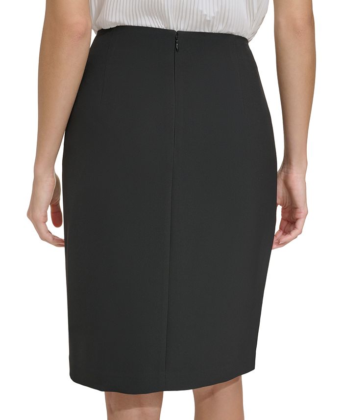 DKNY Women's Ruffled Asymmetrical Pencil Skirt - Macy's