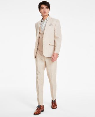 Men s Slim Fit Linen Suit Separates Created for Macy s