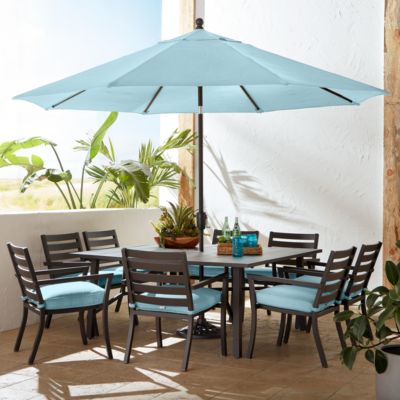 Astaire Outdoor 11' Umbrella + Umbrella Base, Created for Macy's