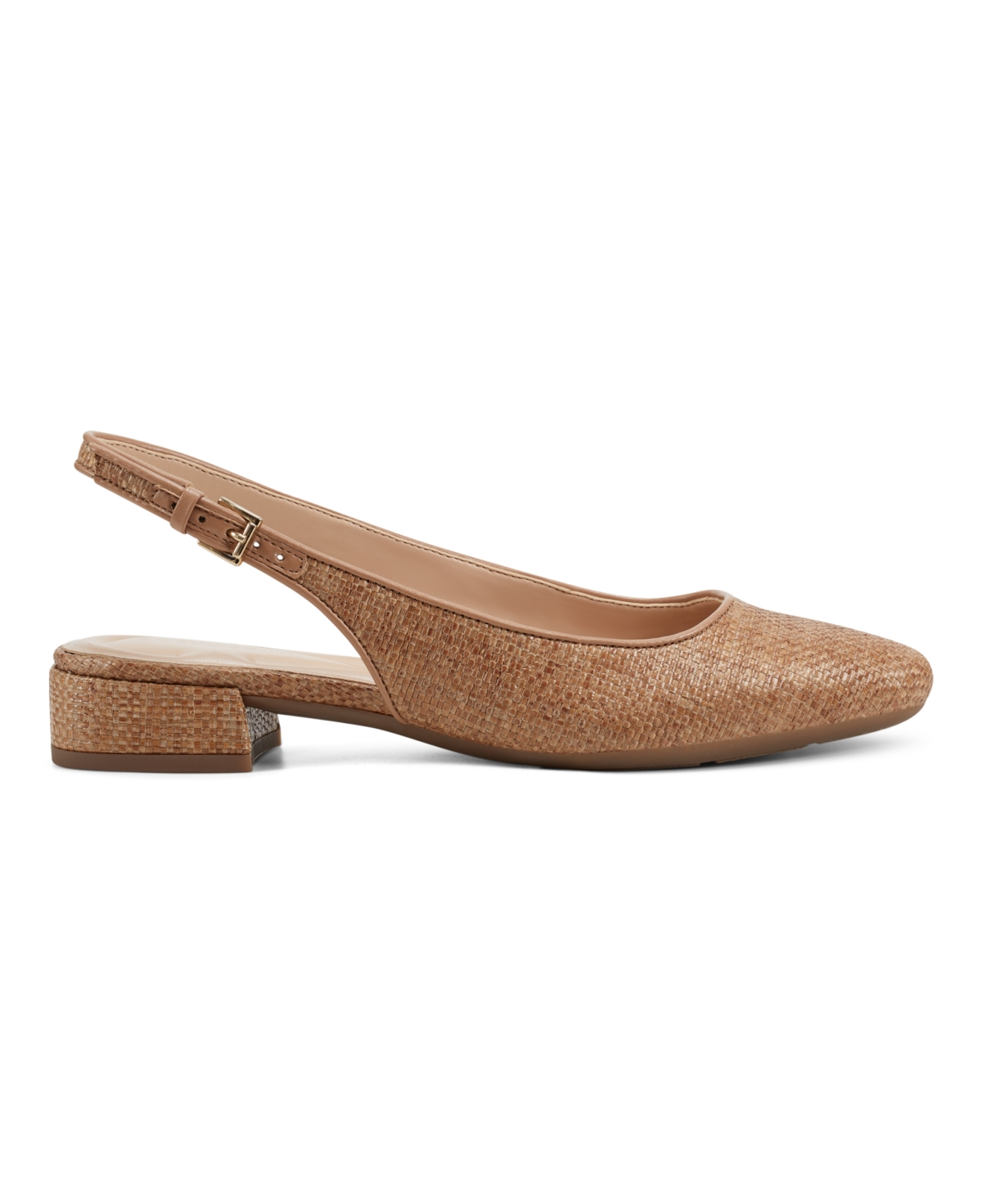 EASY SPIRIT WOMEN'S CASSIUS EFLEX LOW BLOCK HEEL SLINGBACK PUMPS 