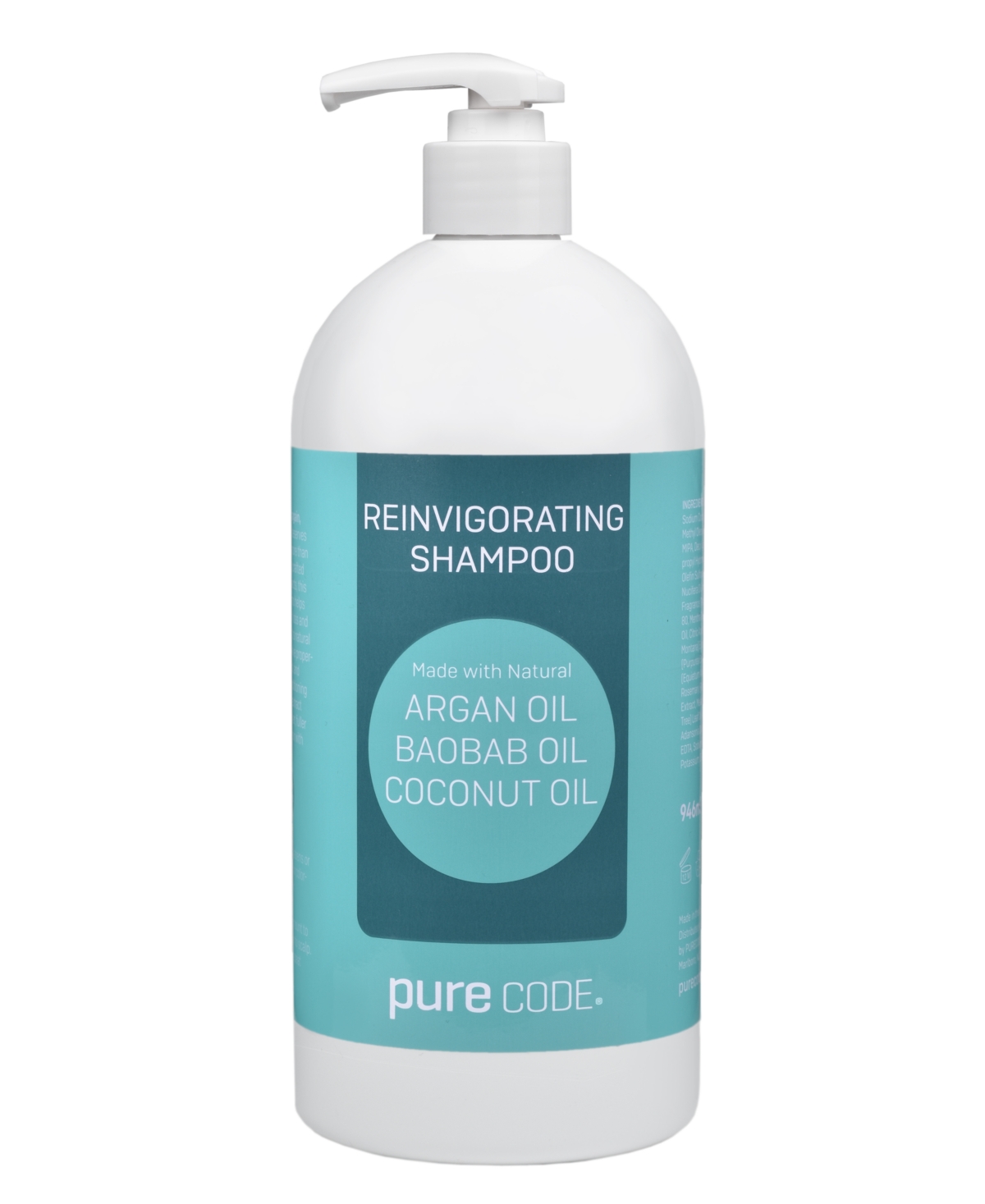 Purecode Roots Of Health Strengthening Reinvigorating Shampoo, 32 Fl. Oz. In White
