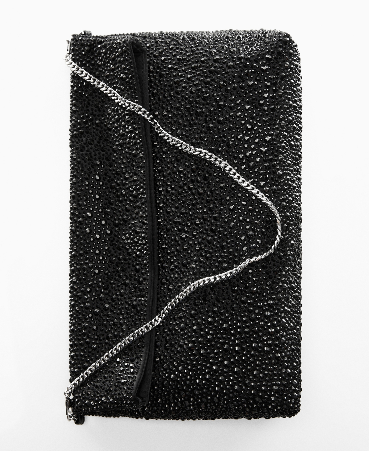 Mango Women's Crystals Detail Chain Bag