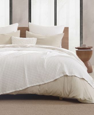 Pure Cotton Waffle Blanket, Full/Queen