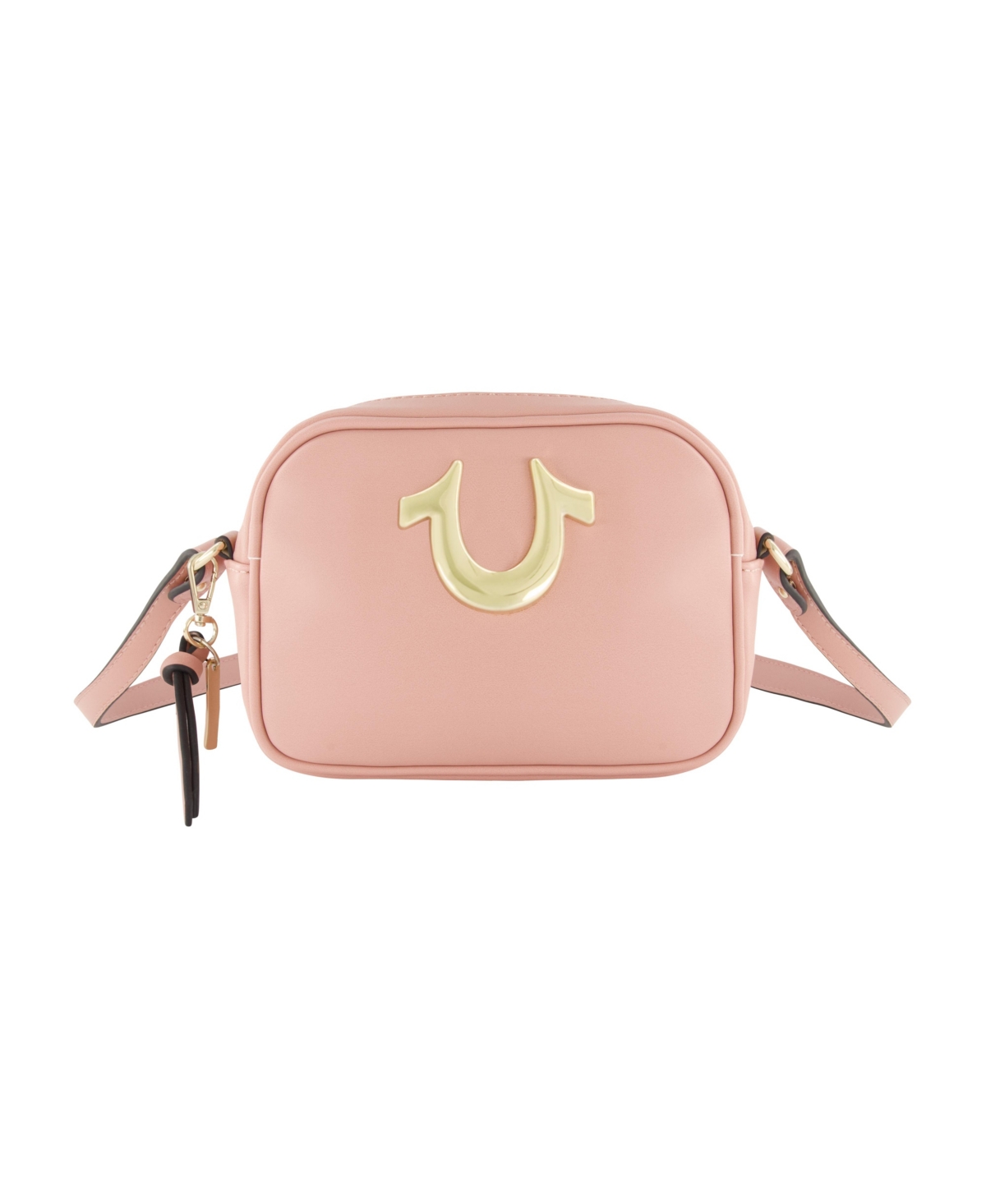 True Religion Horseshoe Camera Crossbody Bag In Berry