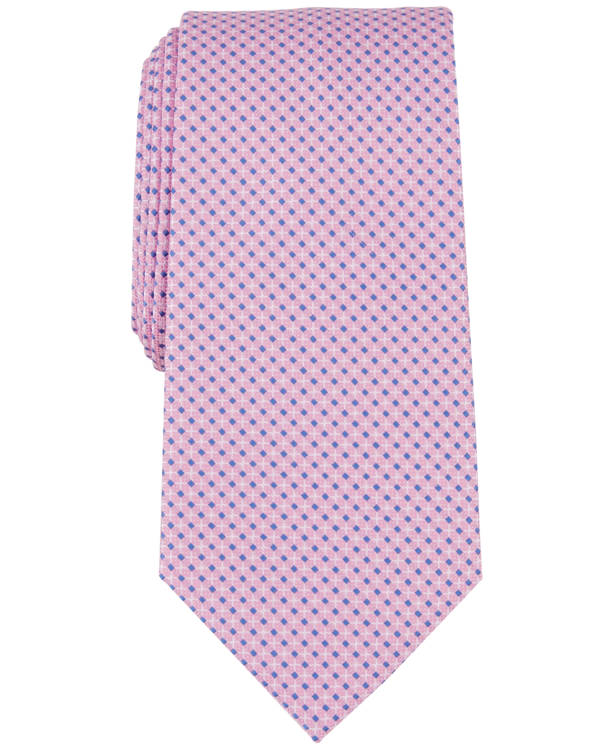 Nautica Men's Rhea Mini-geo Tie In Pink