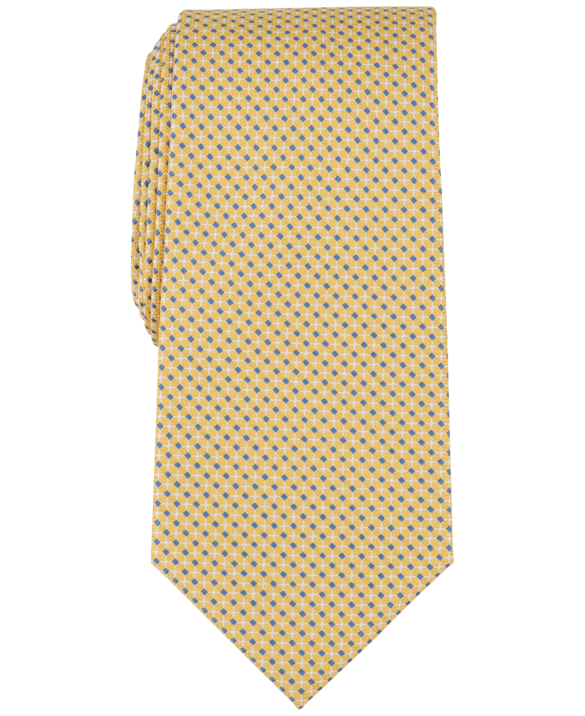 Nautica Men's Rhea Mini-geo Tie In Yellow