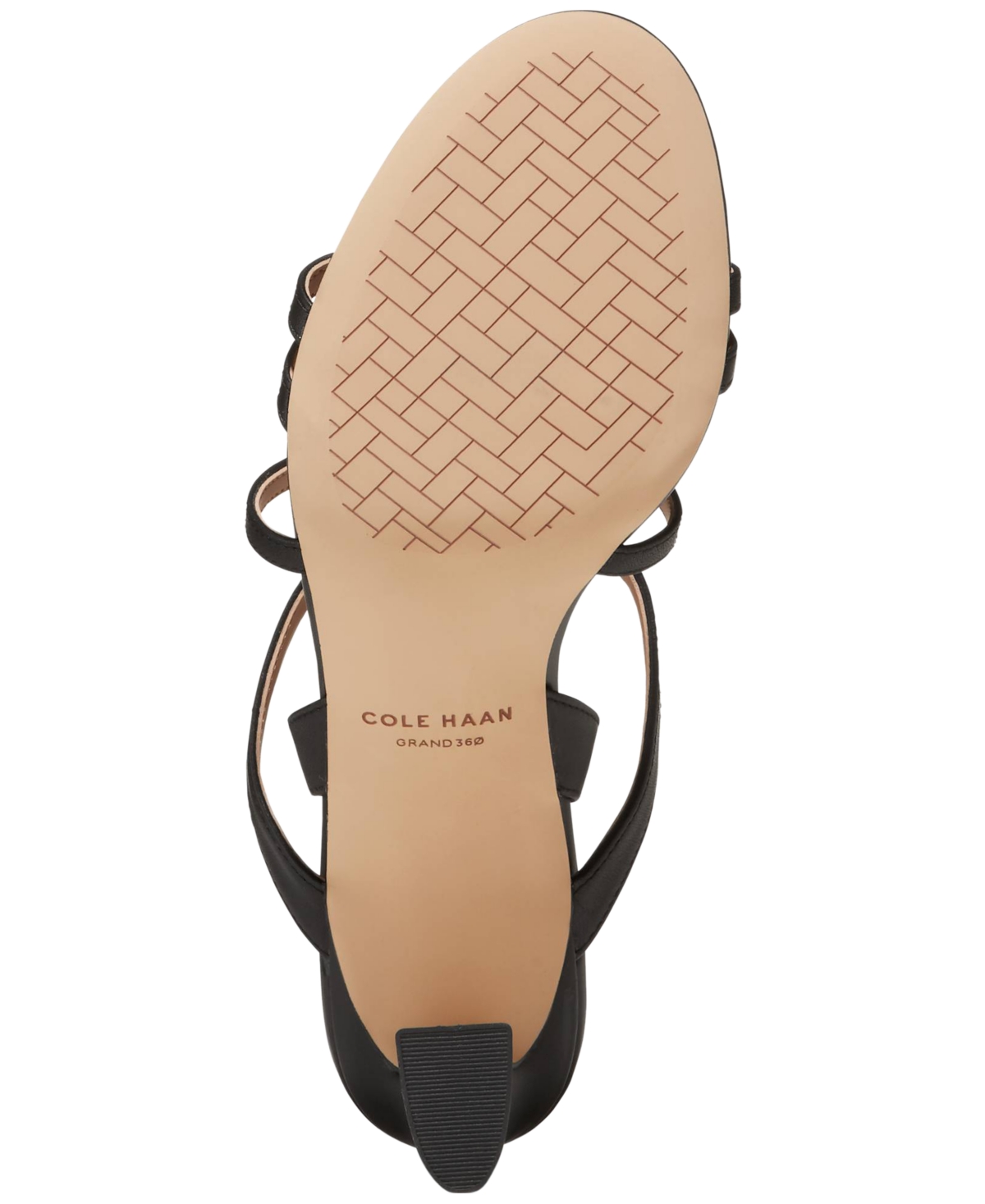 Shop Cole Haan Women's Addie Strappy Dress Sandals In Soft Gold Leather