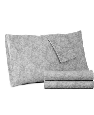 Micro Flannel&reg; Printed 4-Pc. Sheet Set, Full