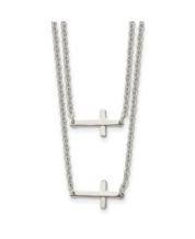 Sideways cross necklace 2025 macys