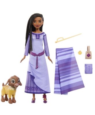 Photo 1 of Disney's Wish Asha of Rosas Adventure Pack Fashion Doll, with Animal Friends and Accessories 