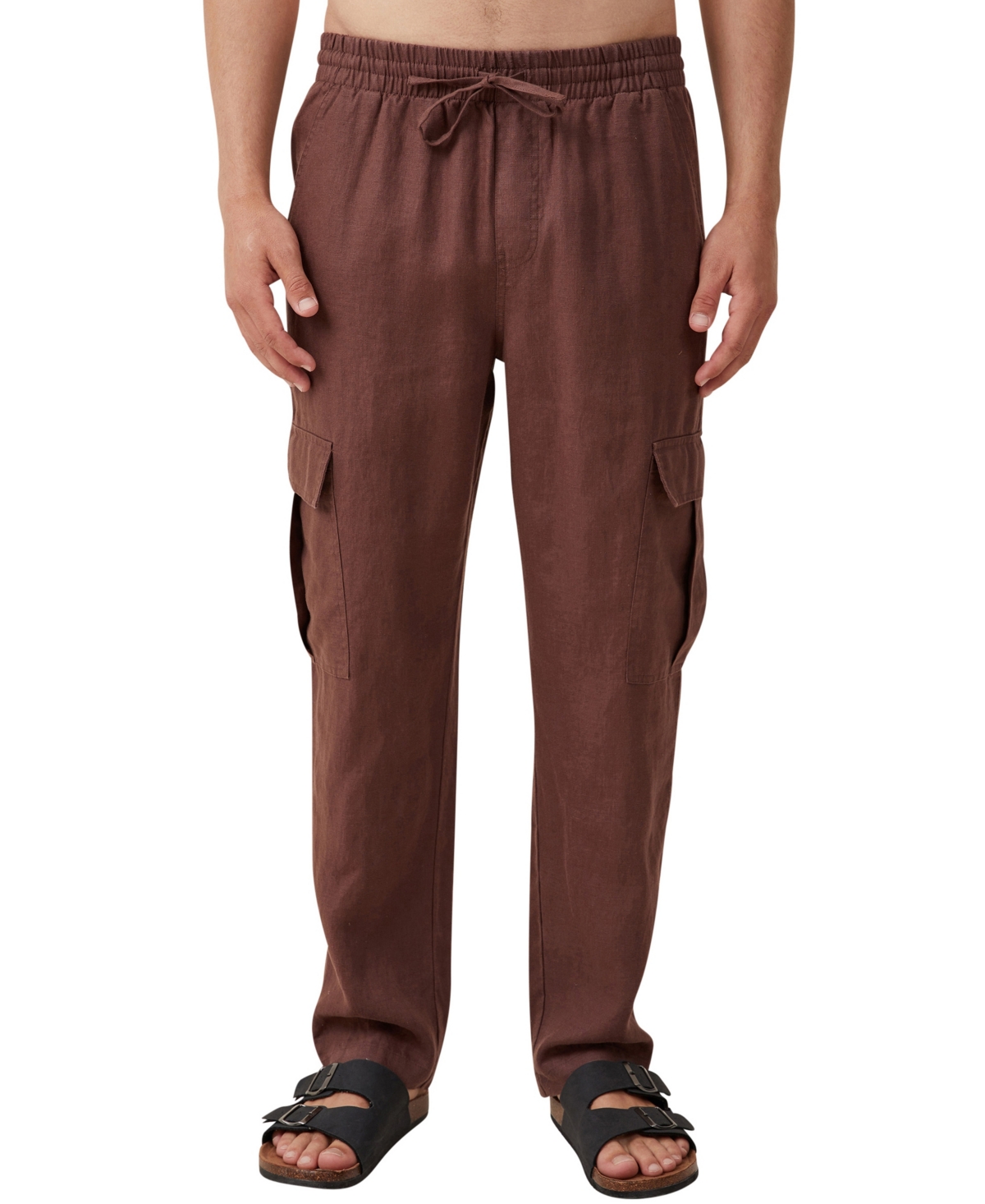 Cotton On Men's Cargo Linen Pants