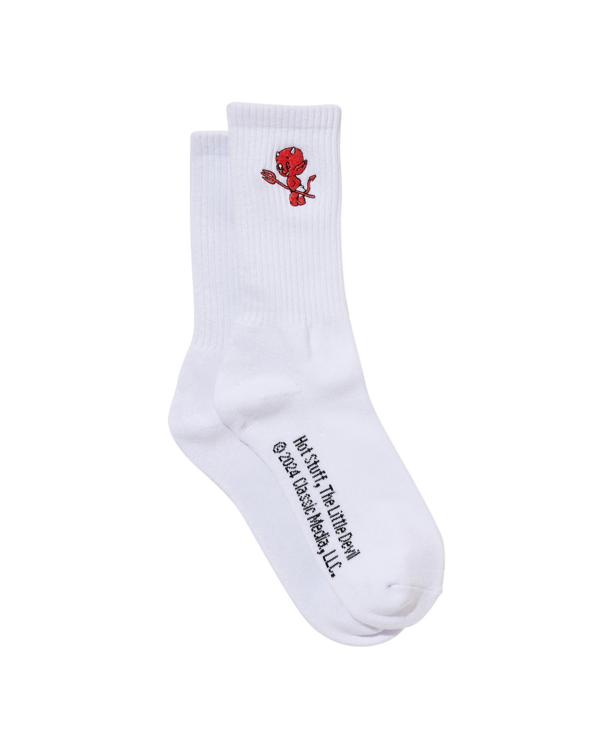 Cotton On Men's Special Edition Crew Socks In Hot White,hot Stuff