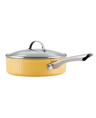 Style Aluminum Nonstick 3 Quart Cookware Saute Pan with Lid