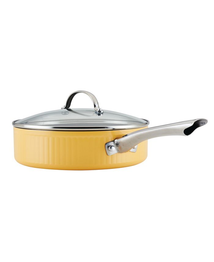 Farberware Style Aluminum Nonstick 3 Quart Cookware Saute Pan with Lid Macy's