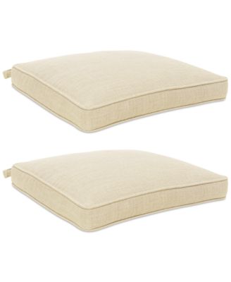  Replacement Outdoor Dining Cushion, Set of 2, Created for Macy's