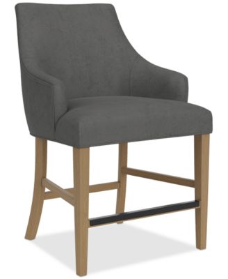 7pc Counter Height Dining Set (Davie Table & 6 Nelin Stools)