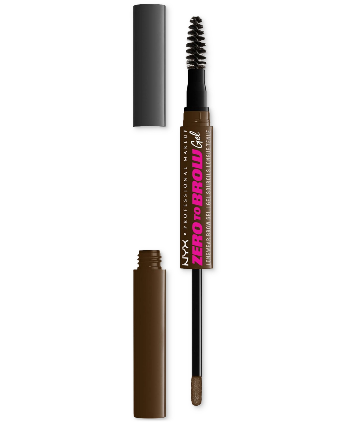 Nyx Professional Makeup Zero To Brow Gel In Chocolate