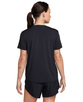 Nike Women's One Classic Dri-FIT Short-Sleeve Top - Macy's