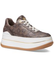 Michael kors sneakers macys clearance brown