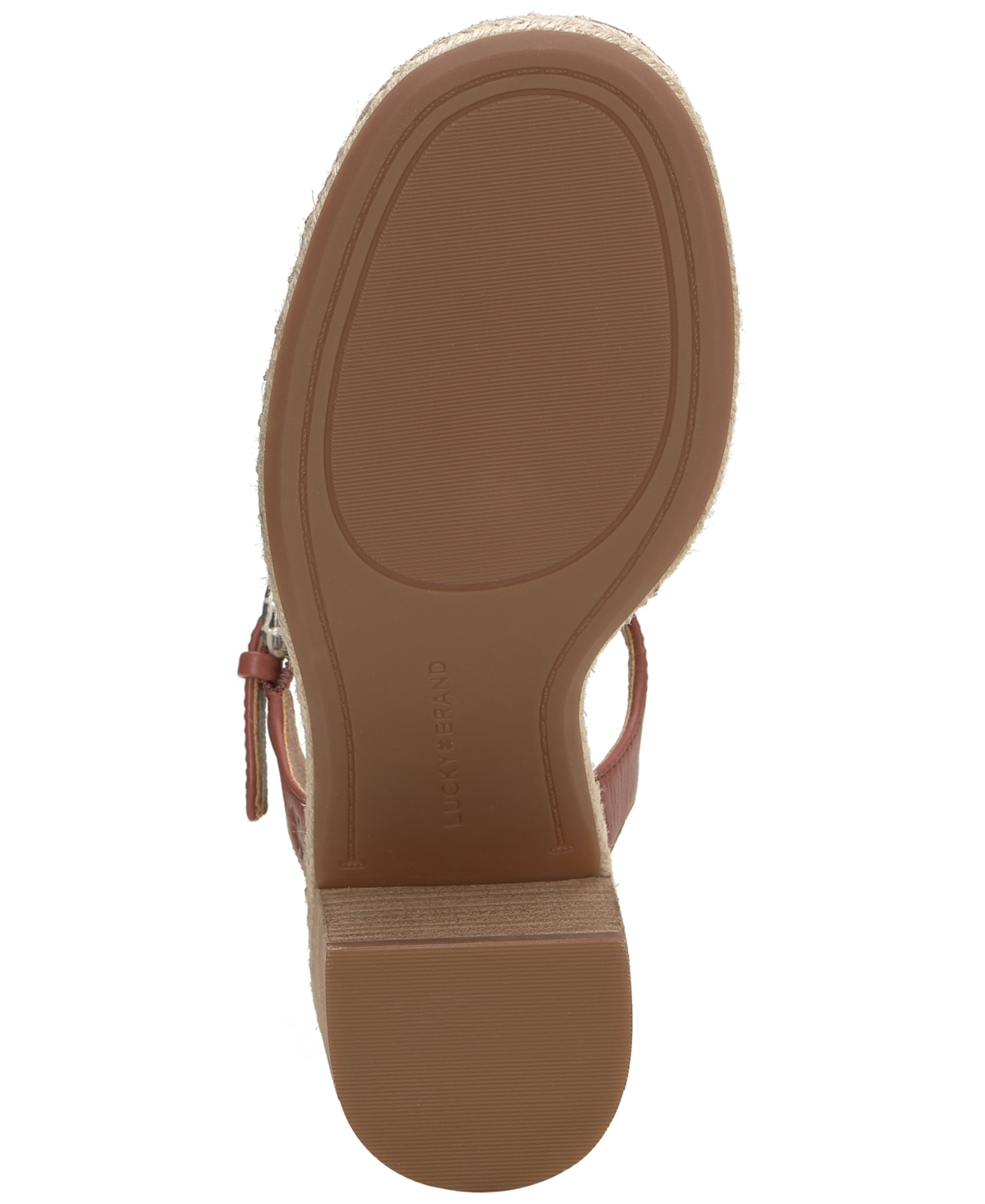 Lucky Brand Women's Jennyl Block-Heel Espadrille Sandals