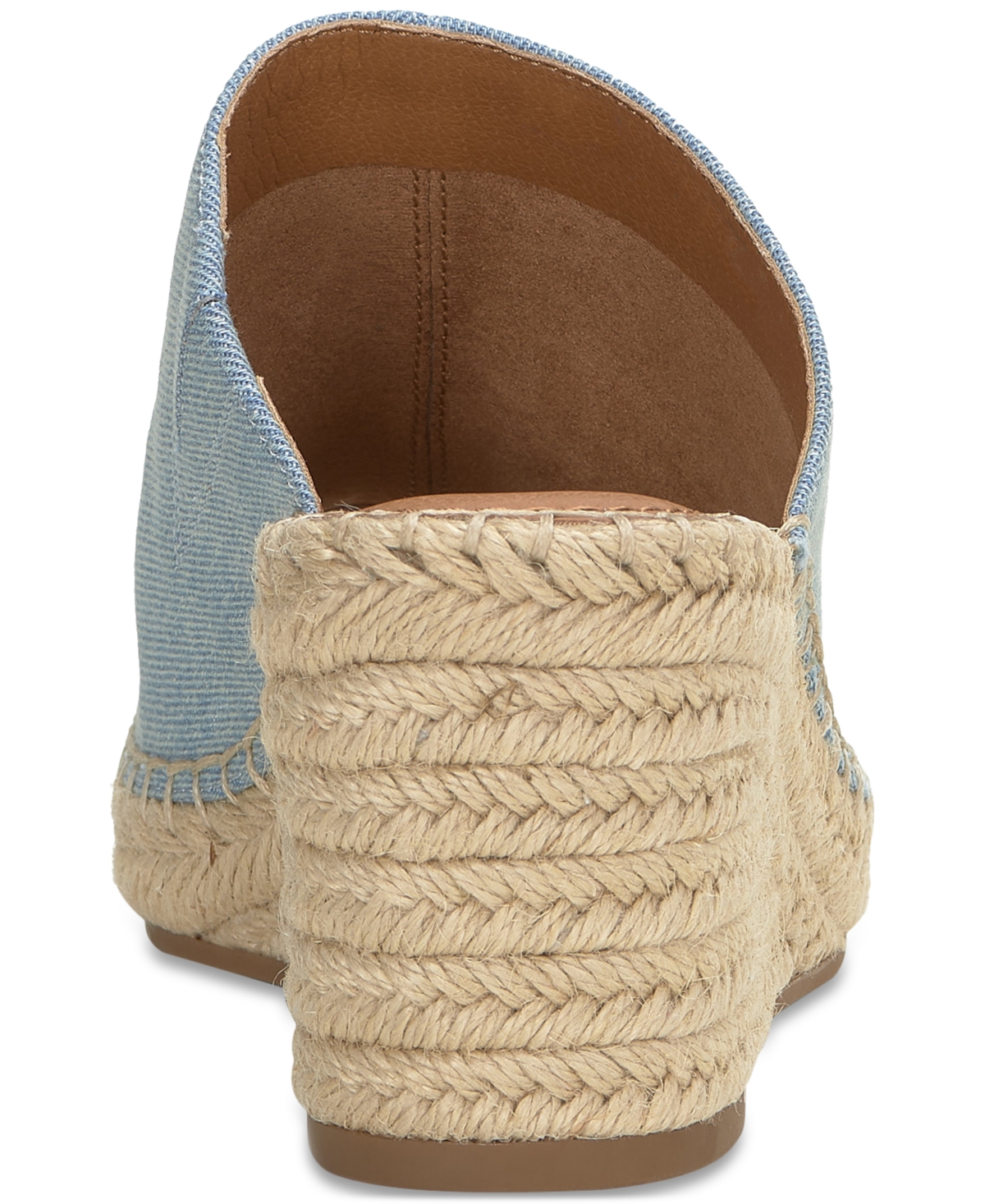 Lucky Brand Cabriah Espadrille Platform Wedge Slide Sandal In Sandstorm Leather