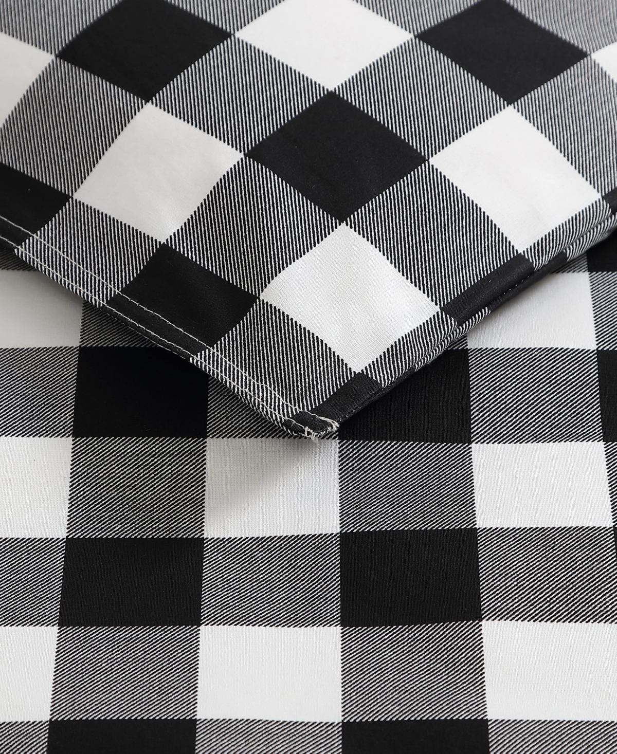 Eddie Bauer Mountain Plaid Cotton Reversible Piece Duvet Cover Set