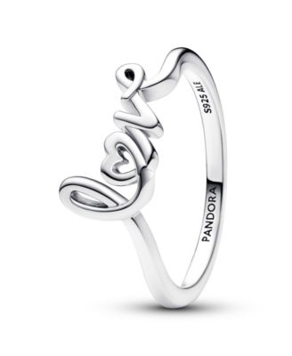 Sterling Silver Love Ring